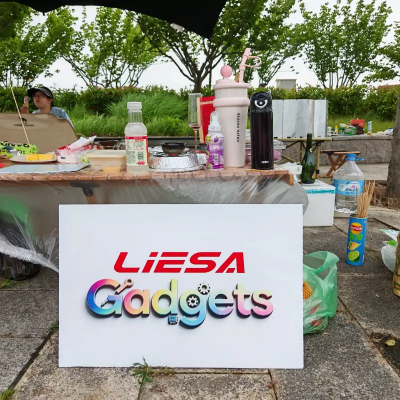 LIESA Gadgets tổ chức hoạt động xây dựng nhóm cắm trại ngoài trời để đoàn kết nhóm kinh doanh thiết bị làm sạch toàn cầu
